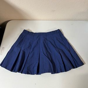 ****** blue Tennis Skirt school uniform ******